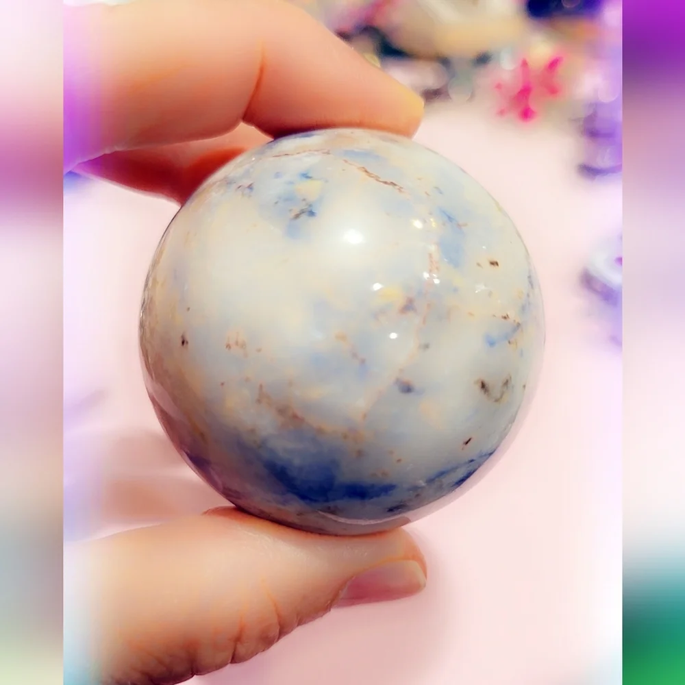 Sodalite Gemstone Sphere - Picture 1 of 1